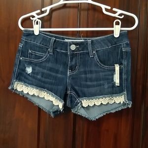 NWOT RSQ low rise denim shorts